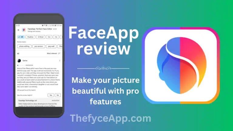 Comprehensive FaceApp Review: AI Face Editor 2024