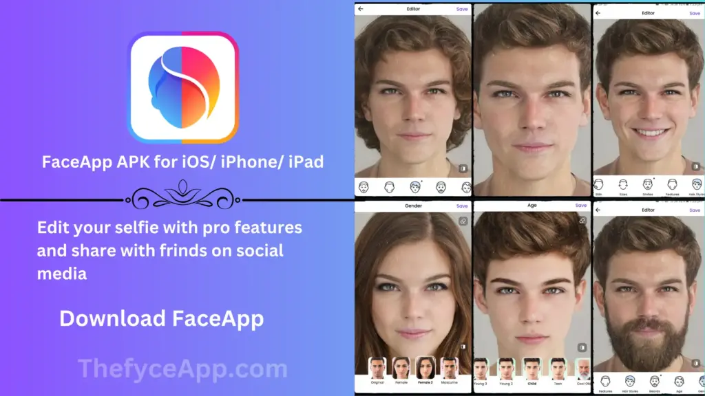 FaceApp APK For iOS